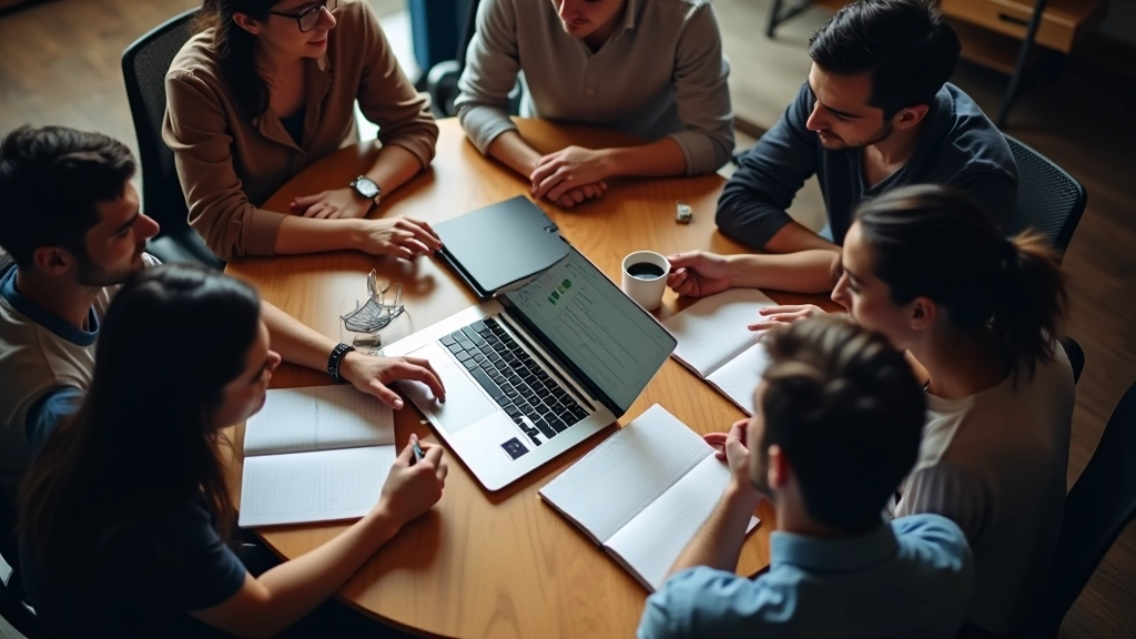 Makine öğrenimi projesinde takım çalışması, dizüstü bilgisayarlar ve tartışma ortamı